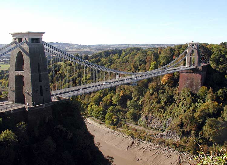 Clifton Bridge over Avon Gorge